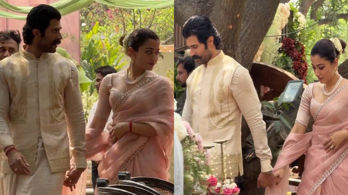 ವಿಜಯ್-ರಶ್ಮಿಕಾ ‘ವೈರೋಶ್’ ಮಿಂಚು!! | Photo Credit: https://x.com/telugufilmnagar