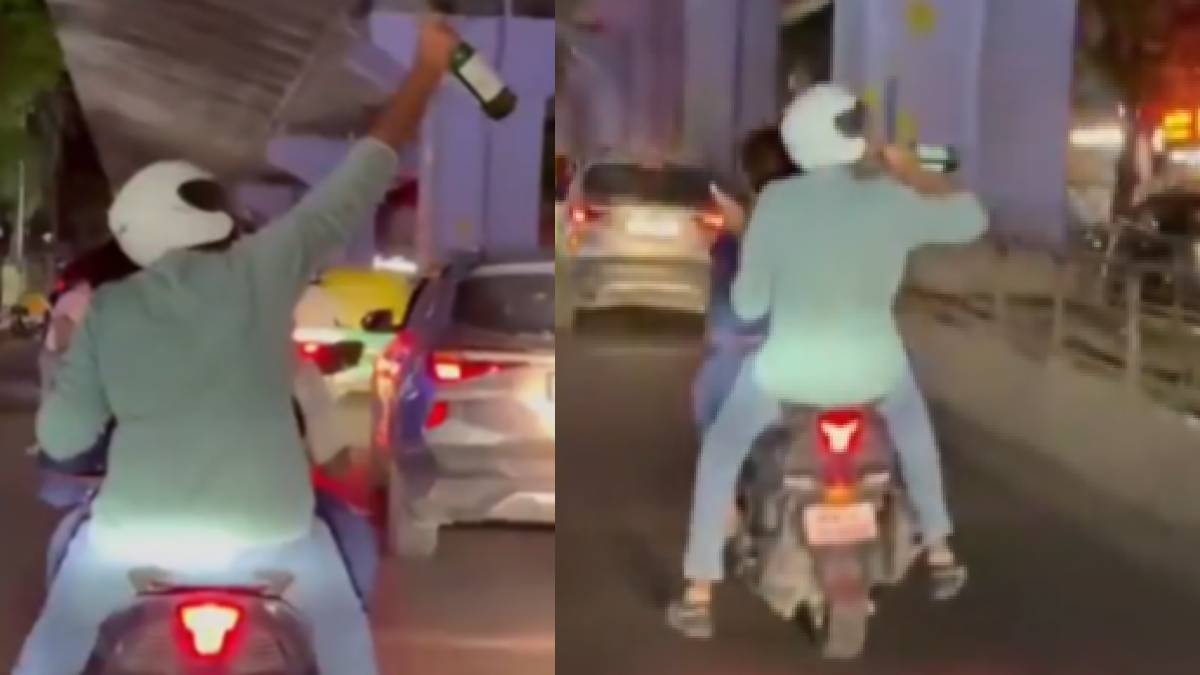 Three Bengaluru Doctors Arrested for Triple Riding and Drinking on Busy Road