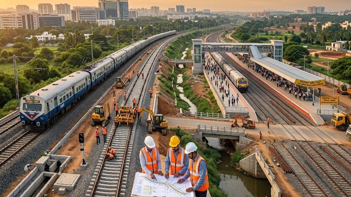 ಬೆಂಗಳೂರಿನ ಉಪನಗರ ರೈಲ್ವೆ ಕನಸಿಗೆ ರೆಕ್ಕೆ ನೀಡುತ್ತಿರುವ 'ದ್ವಿಪಥೀಕರಣ' ಯೋಜನೆ!!