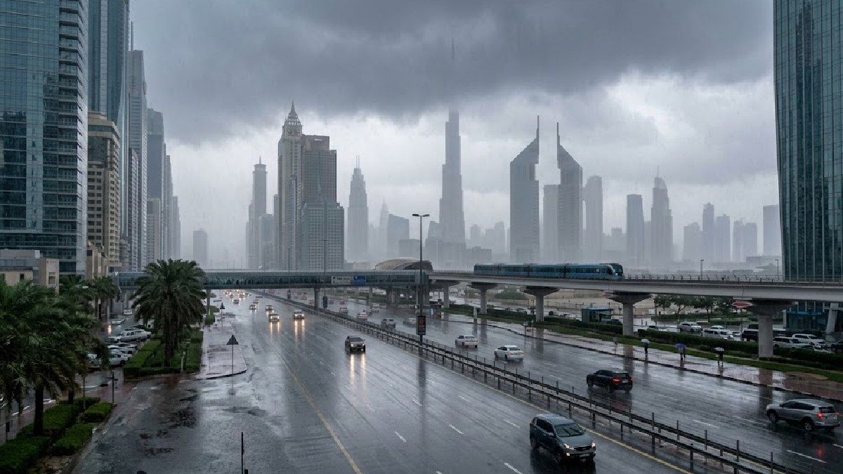 UAE Weather Update: Scattered Rain and Notable Temperature Drop Forecasted