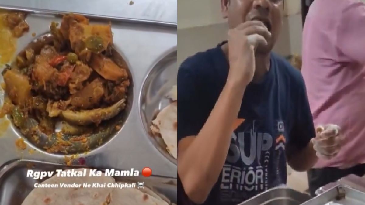 Lizard Found in Mess Food at UIT RGPV Bhopal Shocks Students