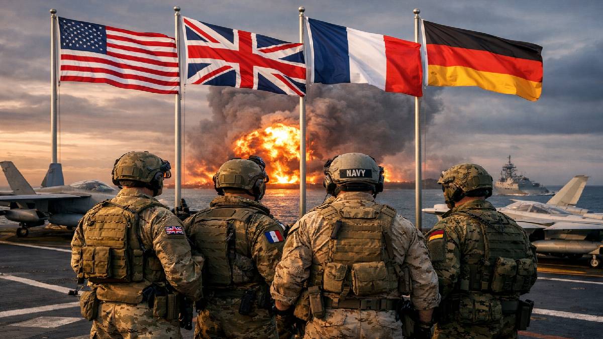Britain, France, Germany Unite With America to Face Iran’s Aggression