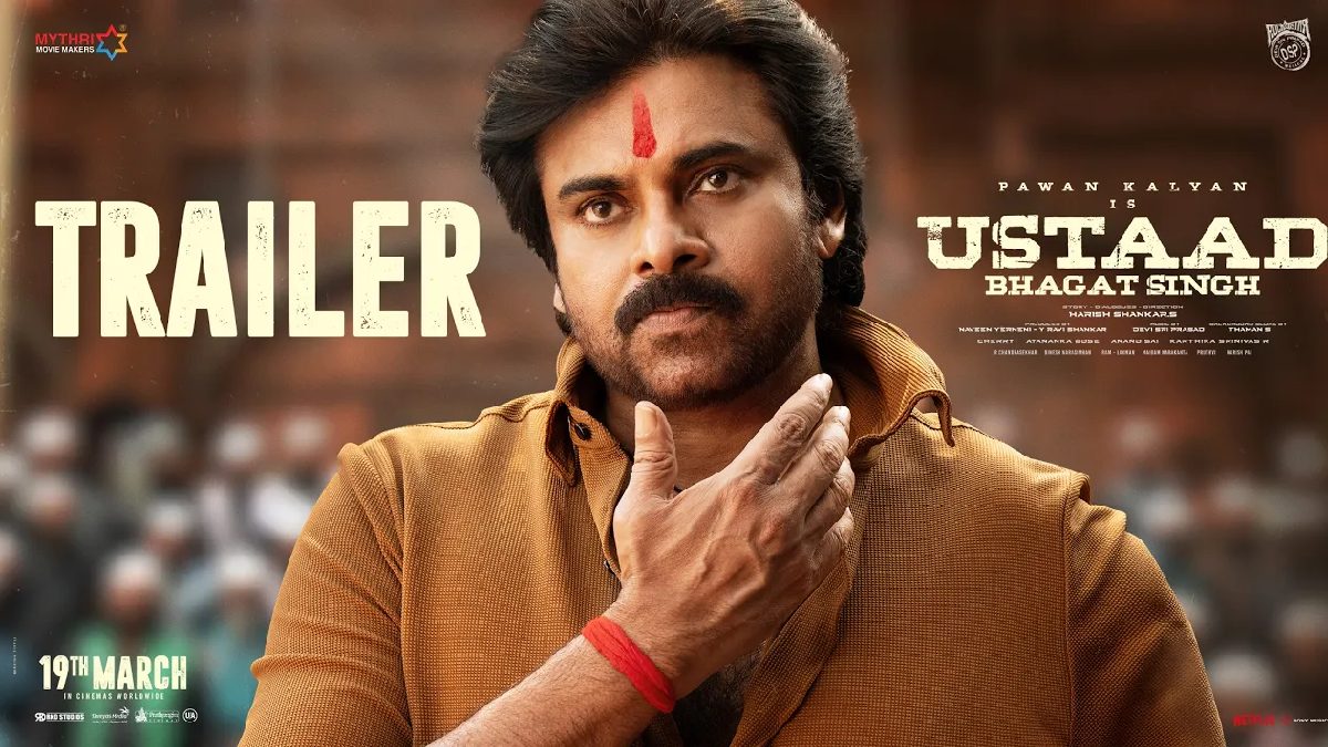 Pawan Kalyan’s Ustaad Bhagat Singh Trailer Hits 1.7 Million Views In Hours