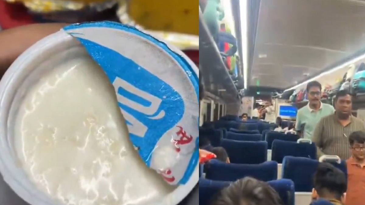 Vande Bharat Food Scandal: Indian Railways Slaps ₹60 Lakh Fine and Cancels Contract After Worms Found in Meal