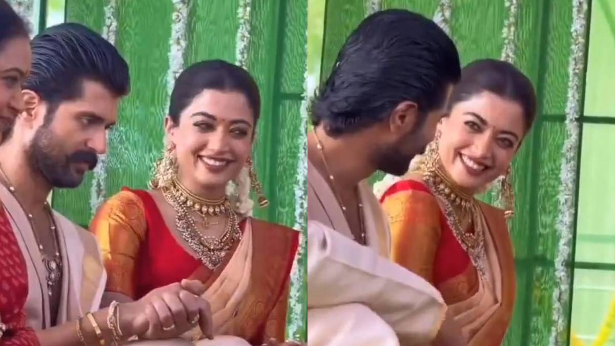 ವೈರಲ್ ಆಯ್ತು ಕೊಡಗಿನ ಬೆಡಗಿಯ ನಾಚಿಕೆಯ ನಗು - ಅಭಿಮಾನಿಗಳ ಮನಗೆದ್ದ ರಶ್ಮಿಕಾ-ವಿಜಯ್ ವಿಡಿಯೋ!!