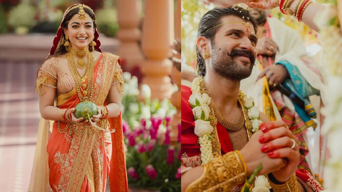 ರಶ್ಮಿಕಾ ದೇವರಕೊಂಡ  -  5.5 ಕೋಟಿಯ ಒಡವೆಗಳ ಅಬ್ಬರ - ಸೀರೆಯ ಬೆಲೆ ಎಷ್ಟು ಗೊತ್ತಾ.??