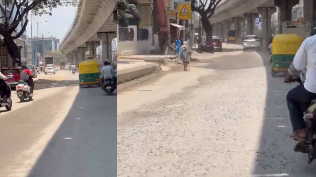 ವಿದೇಶಿ ಕಂಪನಿಗಳ ಎದುರು ಬೆಂಗಳೂರಿನ ಮರ್ಯಾದೆ ಹರಾಜು - ಬನ್ನೇರುಘಟ್ಟ ರಸ್ತೆಯ ವಿಡಿಯೋ ವೈರಲ್!!