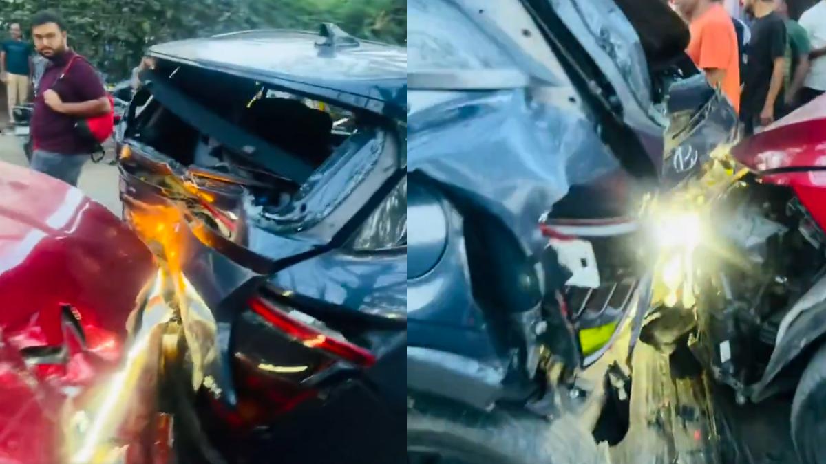 Bengaluru: Drunk Test Drive Turns Chaotic in Mahadevapura, Multiple Vehicles Damaged, One Injured