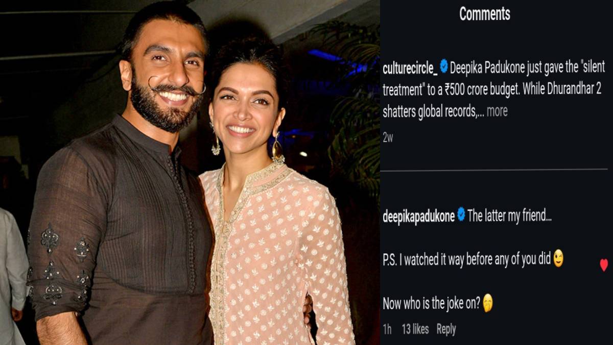 ಪತಿಯ ಸಿನಿಮಾ ಬಗ್ಗೆ ದೀಪಿಕಾ ಸೈಲೆಂಟ್ ಯಾಕೆ? ಟ್ರೋಲ್ ಮಾಡಿದವರಿಗೆ 'ಲಗಾನ್' ಸ್ಟೈಲ್‌ನಲ್ಲಿ ಉತ್ತರ ಕೊಟ್ಟ ಡಿಪ್ಪಿ!!