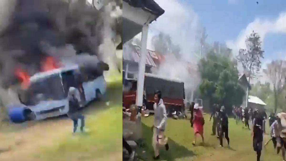 ಮತ್ತೆ ಹೊತ್ತಿ ಉರಿದ ಮಣಿಪುರ: ರಾಕೆಟ್ ದಾಳಿಗೆ ಇಬ್ಬರು ಮಕ್ಕಳ ಬಲಿ! ಆಕ್ರೋಶಗೊಂಡ ಜನರಿಂದ ಆಯಿಲ್ ಟ್ಯಾಂಕರ್‌ಗಳಿಗೆ ಬೆಂಕಿ!!