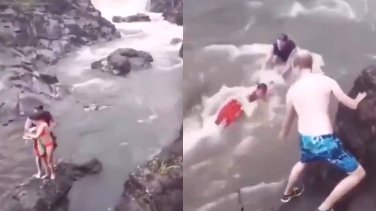 ಜೀವ ಉಳಿಸಕೊಳ್ಳುವ ಕ್ಷಣದಲ್ಲಿ ವಸ್ತುಗಳ ಮೇಲೆ ಮೋಹ - ಹತ್ತು ಸೆಕೆಂಡ್ ತಡ ಎಂಥಾ ದುರಂತವಾಯ್ತು ನೋಡಿ!! ವಿಡಿಯೋ;