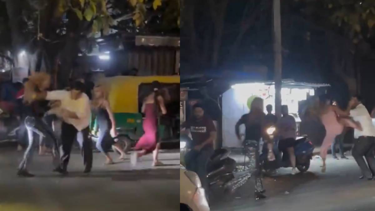 ದೆಹಲಿ ರಸ್ತೆಯಲ್ಲಿ ಕಿಡಿಗೇಡಿಗೆ ಬೆವರಿಳಿಸಿದ ವಿದೇಶಿ ಮಹಿಳೆಯರು - ಸುಮ್ಮನೆ ನೋಡ್ತಾ ನಿಂತ ಜನರಿಗೆ ಶಾಕ್!! ವಿಡಿಯೋ;