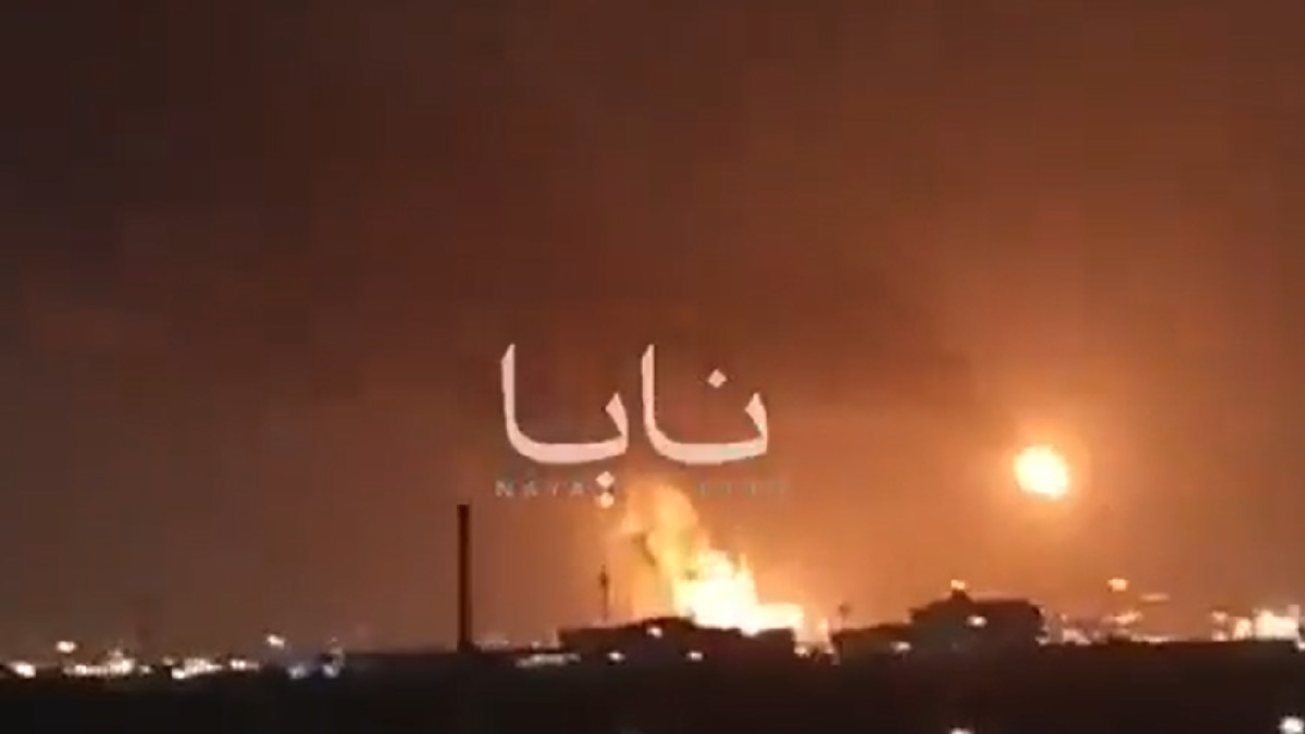 Fire at Al Jubail Industrial City: Iran Missile Attack Hits Saudi Hub | Photo Credit: https://x.com/AZ_Intel_
