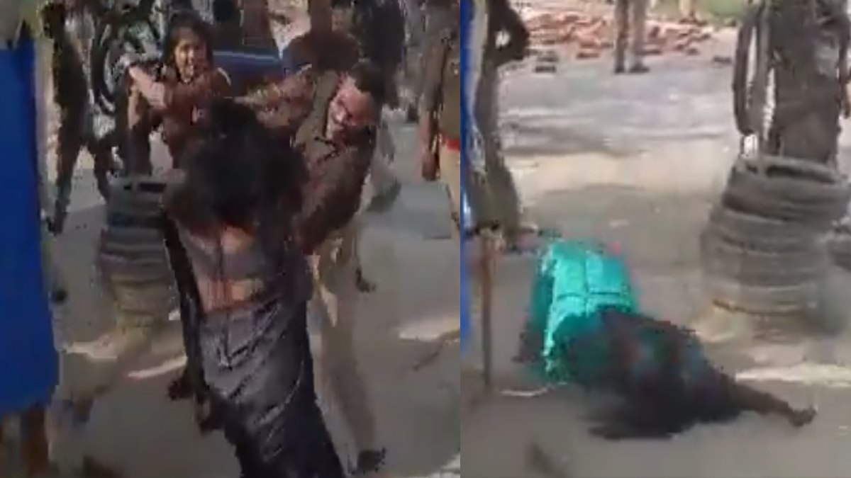 Police Action in Ambedkar Nagar Sparks Outrage After Women Protesters Are Beaten
