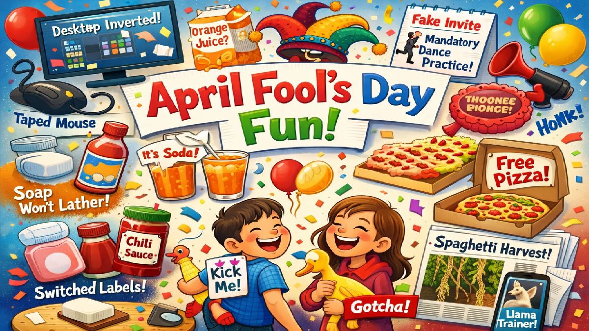 April Fool’s Day: Try This Fun Pranks, Silly Tricks, and Laughter Around the World