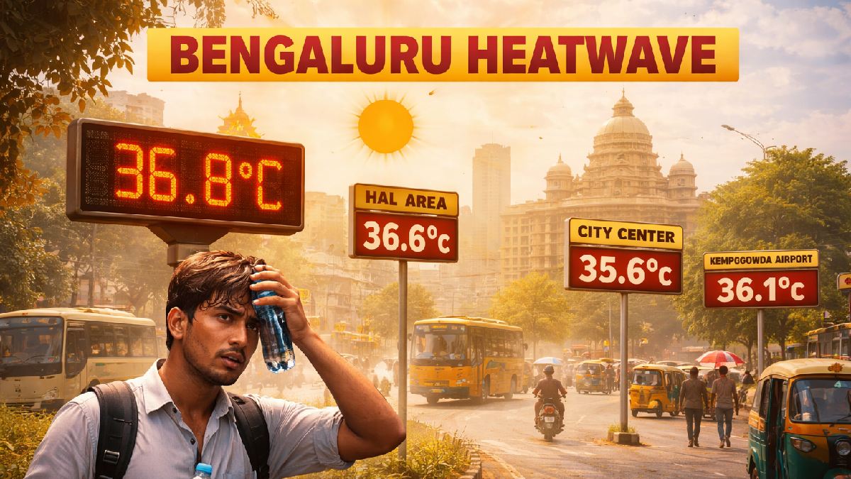 Bengaluru Heat Rises: Temperatures Cross Seasonal Norms, Residents Feel the Scorch