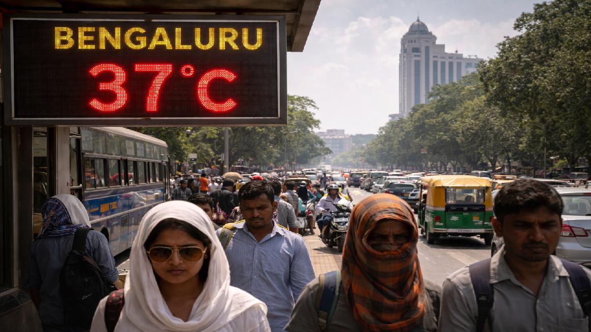 Bengaluru Weather Today: Temperature Set to Reach 37°C Amid Rising Heat