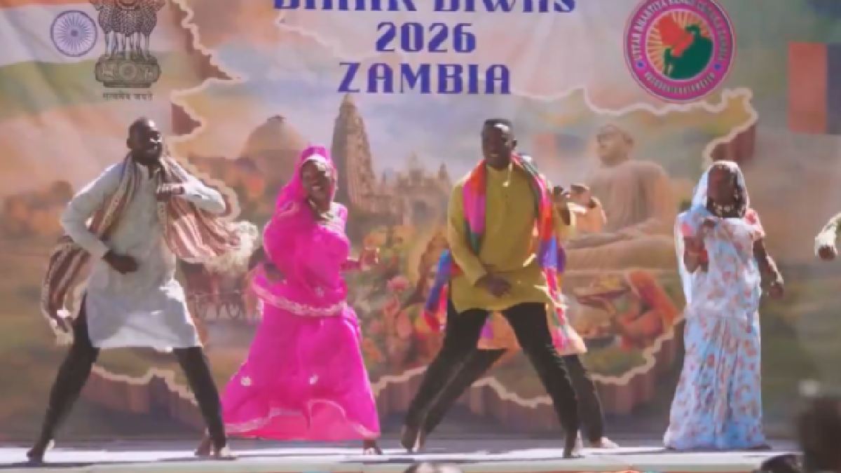 Bihar Diwas in Zambia: Zambian Nationals Dance to Bhojpuri Hit “Lollipop Lagelu”