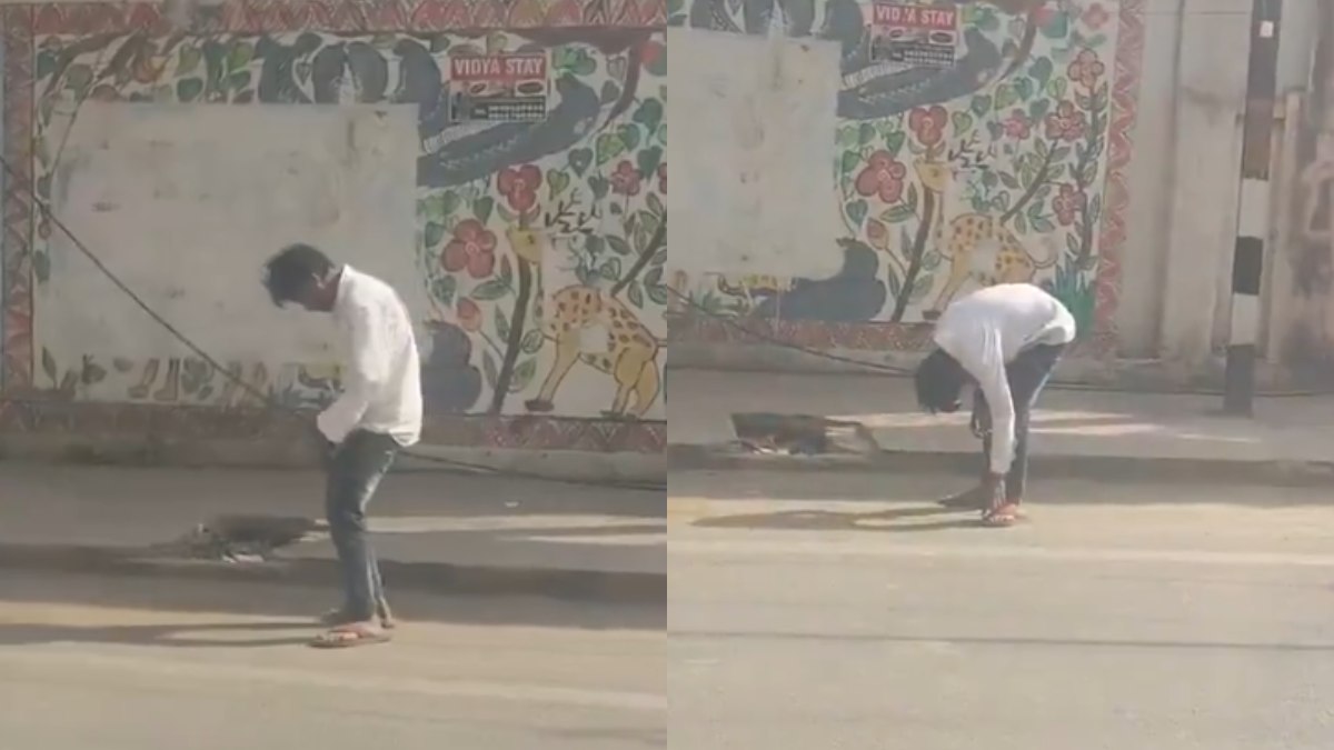 Zombie Drug Scare in Bihar: Man Seen Staggering Under Drug Influence