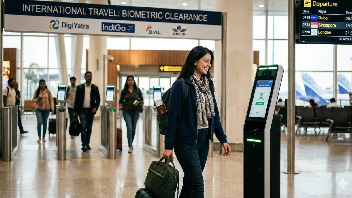 Face of the Future: BLR Airport Drops Passports for Biometric International Travel Trials