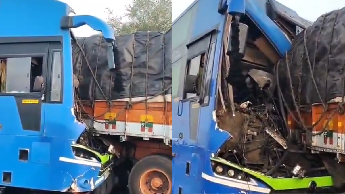 Telangana: Private Travels Bus Accident Leaves Several Injured Near Kodada