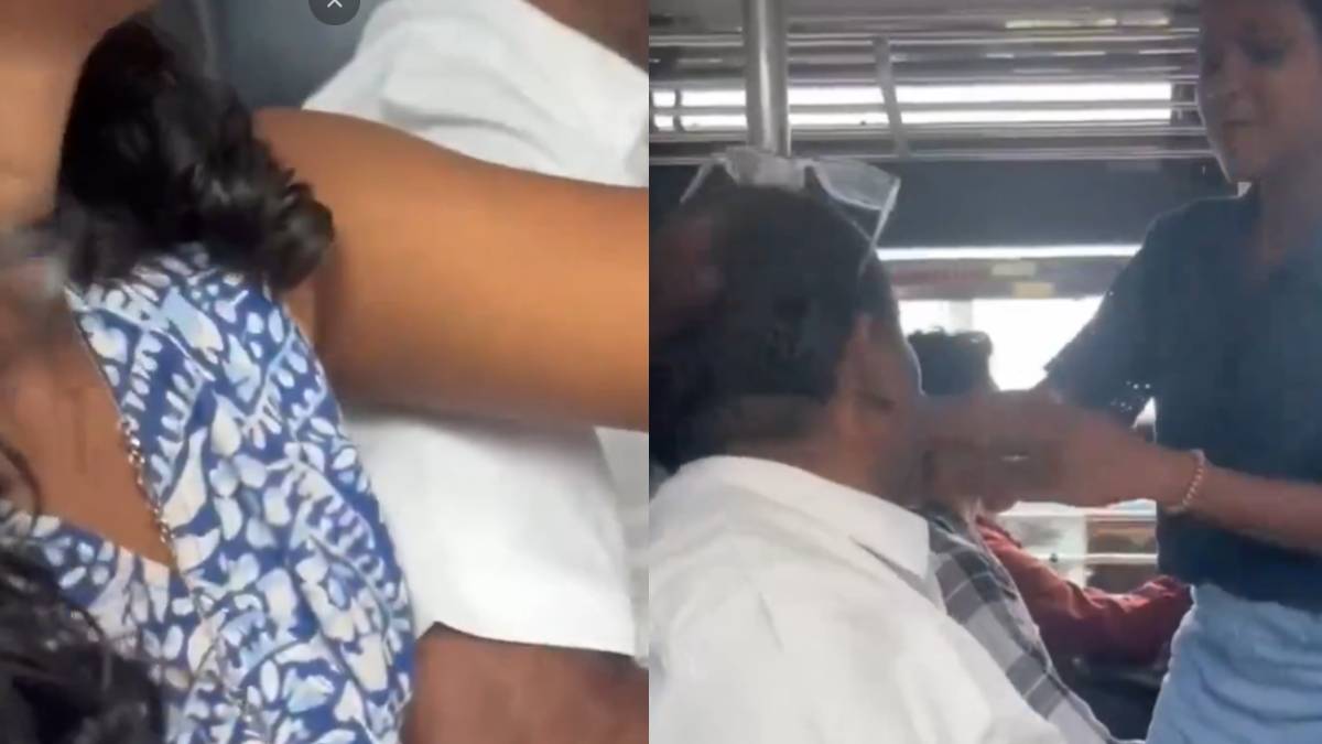 ಬಸ್‌ನಲ್ಲಿ ಅಸಭ್ಯವಾಗಿ ಆಡಿದ 'ಮುದಿ' ಕಾಮುಕ - ವಿಡಿಯೋ ಮಾಡಿ ಬೆಂಡೆತ್ತಿದ ಹುಡುಗಿಯ ವಿಡಿಯೋ ಬಾರಿ ವೈರಲ್!!