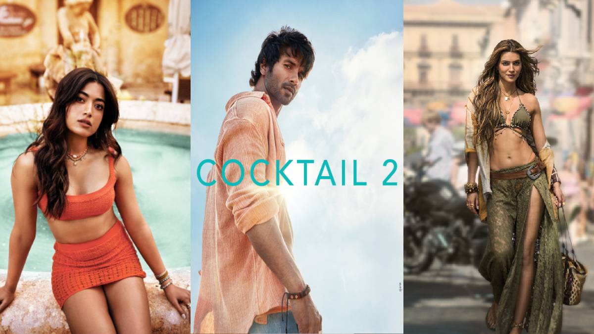Cocktail 2: Jab Talak Song Posters Featuring Shahid, Kriti, and Rashmika Released