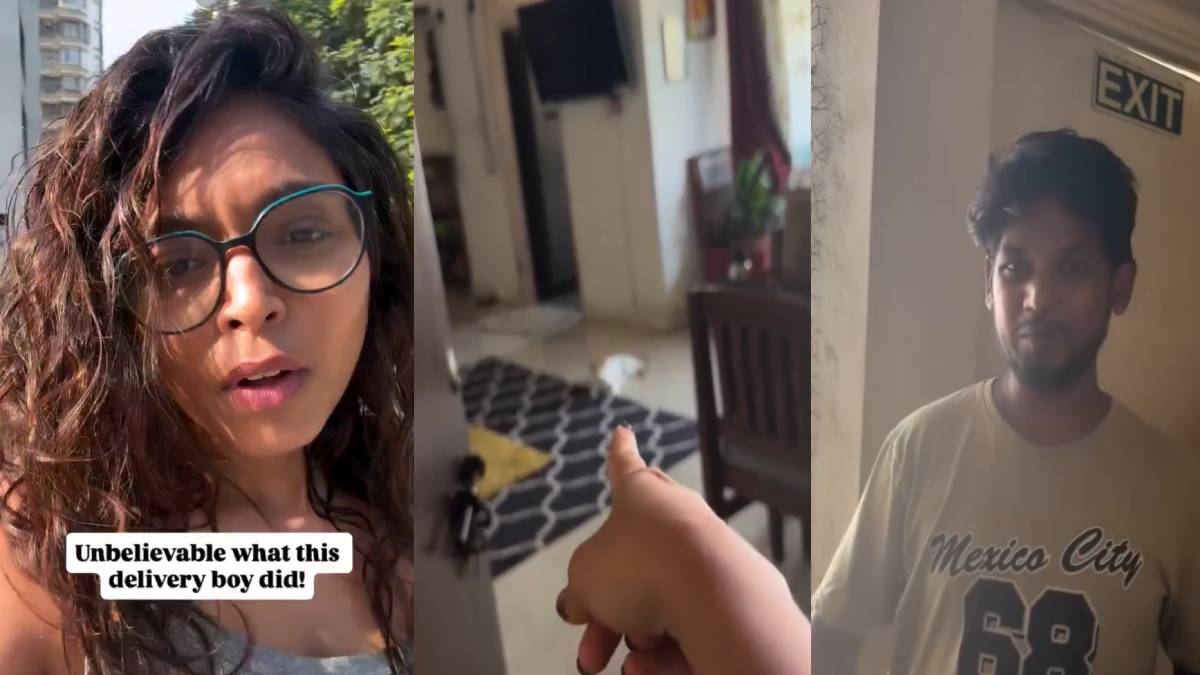 ಮರೆತು ಬಾಗಿಲು ತೆರೆದು ಹೊರಹೋದ ಯುವತಿ - ಅದೇ ವೇಳೆ ಮನೆಗೆ ಬಂದ ಡೆಲಿವರಿ ಬಾಯ್ ಮಾಡಿದ್ದೇನು? ವಿಡಿಯೋ;