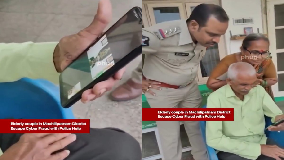 Machilipatnam Police Foil 'Digital Arrest' Scam Targeting Elderly Couple; Stay Safe from Cyber Frauds