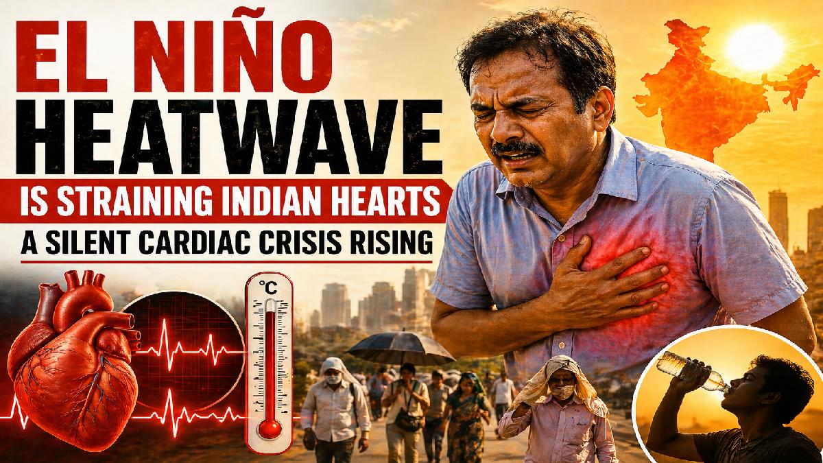 El Niño Heatwave Raising Heart Attack Risks Across India, Experts Warn