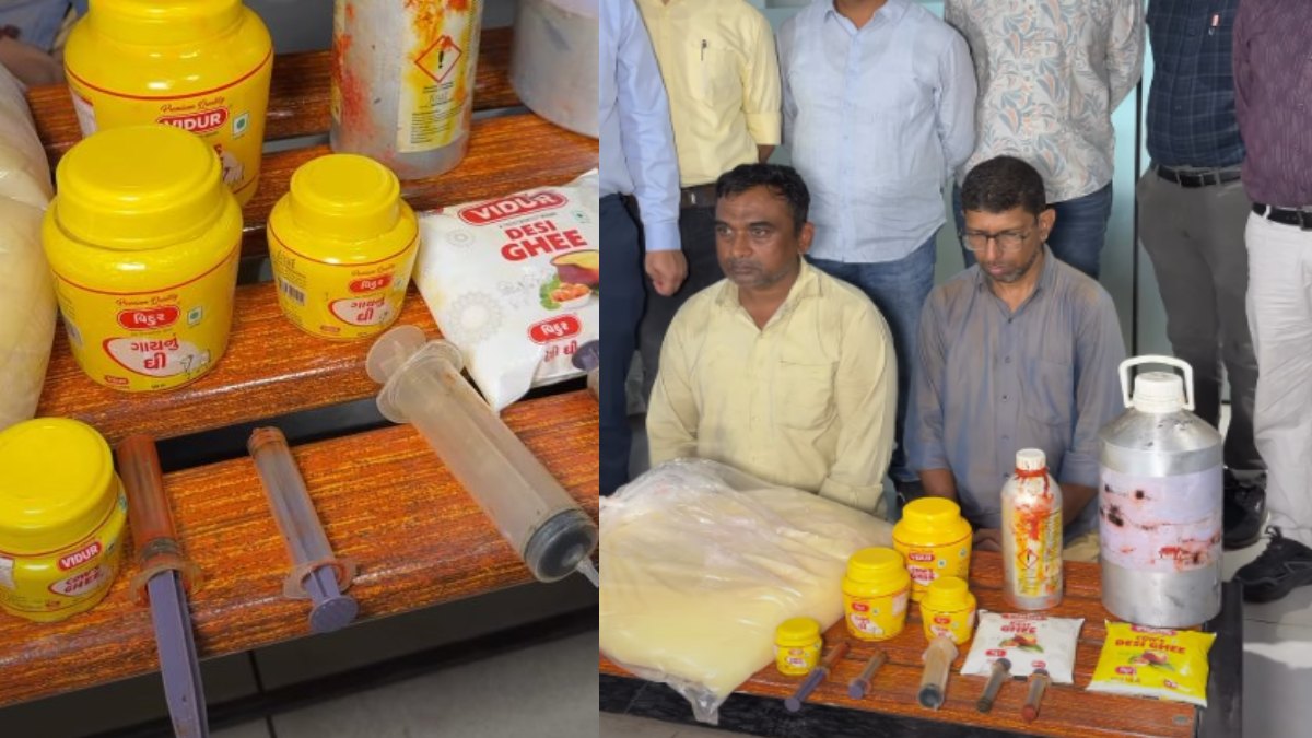 Surat Fake Ghee Factory Busted: 2000 Kg Seized, Two Arrested