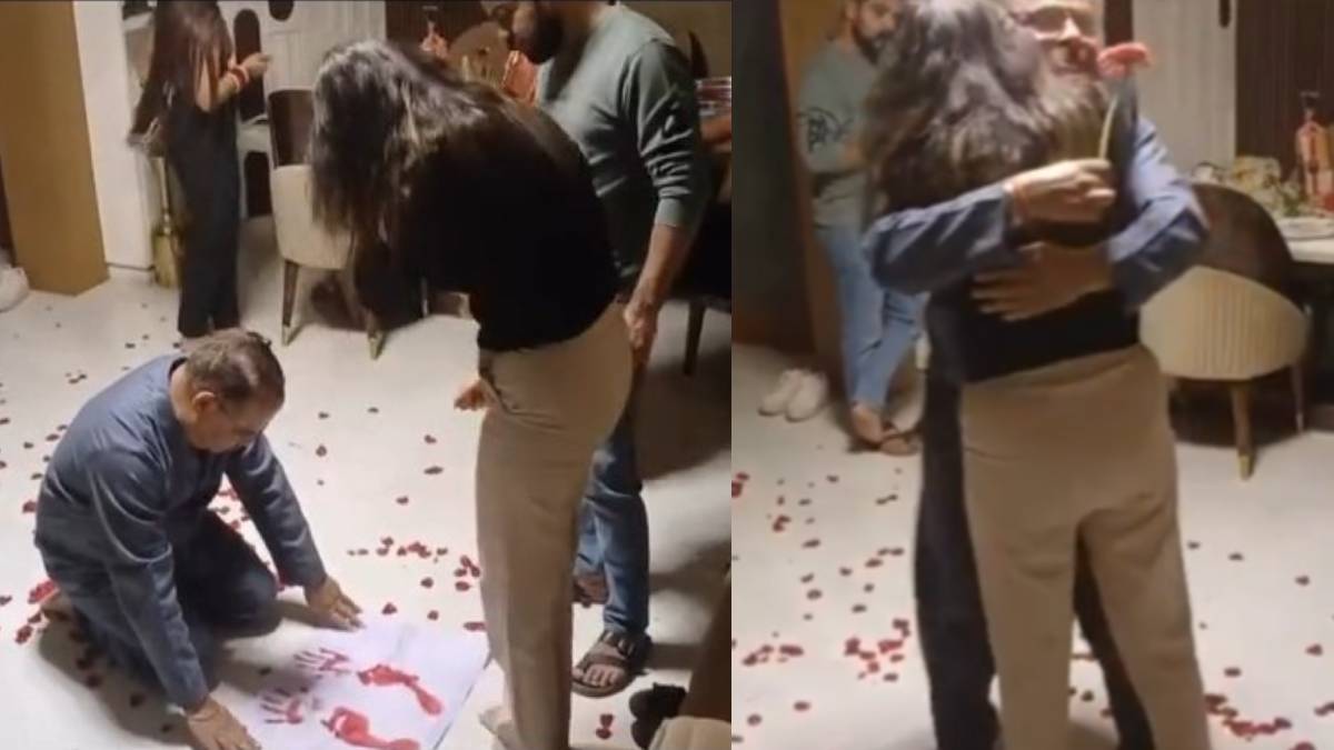 ಮಗಳ ಪಾದಕ್ಕೆ ನಮಸ್ಕರಿಸಿದ ತಂದೆ – ವೈರಲ್ ಮದುವೆಯ ವಿಡಿಯೋ!! | Photo Credit: https://x.com/sanjukgupta1987