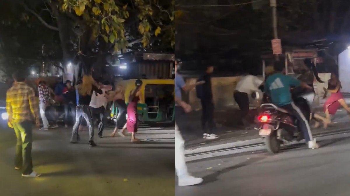 Watch: Three Foreign Women Chase and Corner Harasser on Delhi Street