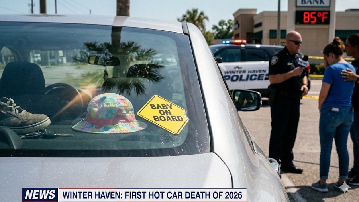 Florida Tragedy: 1-Year-Old Becomes First U.S. Hot Car Death of 2026