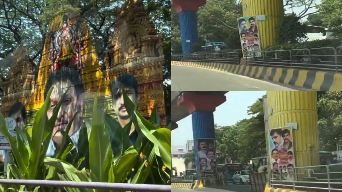 Bengaluru: Public Spaces Under Pressure; Banners and Posters Cover Footpaths, Metro Pillars Spark Concern