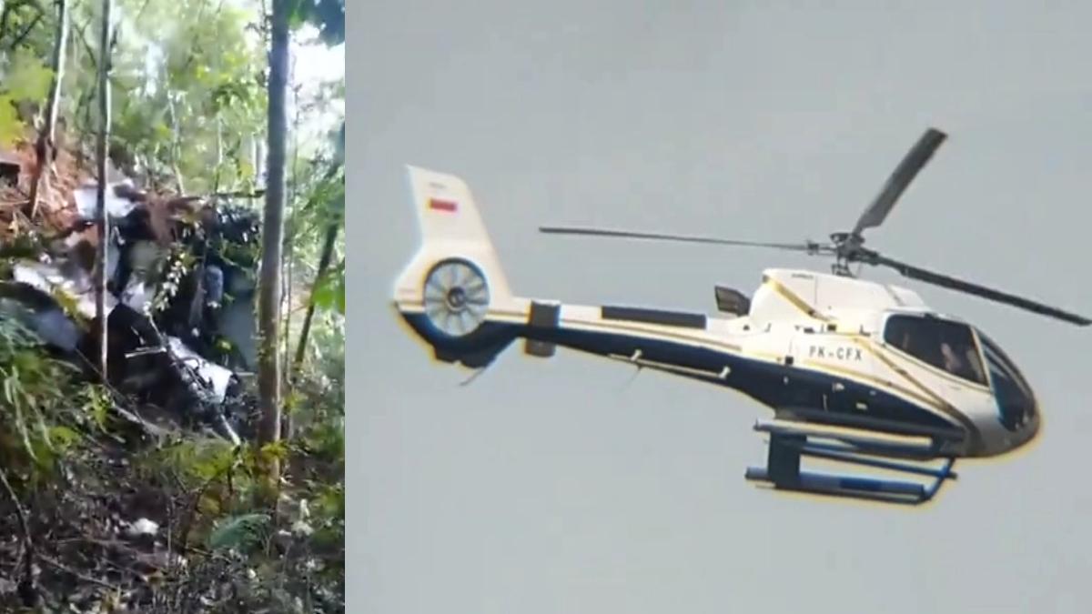 Indonesia Helicopter Crash: All 8 Onboard Killed in Fatal Aviation Tragedy