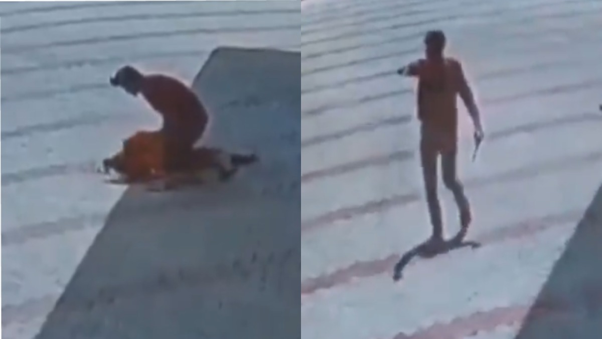 Karmad Murder Case: Petrol Pump Worker Killed in Broad Daylight, Husband Arrested After CCTV Evidence