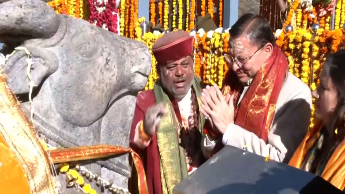 CM Pushkar Singh Dhami Offers Prayers for State’s Prosperity | Photo Credit: ANI
