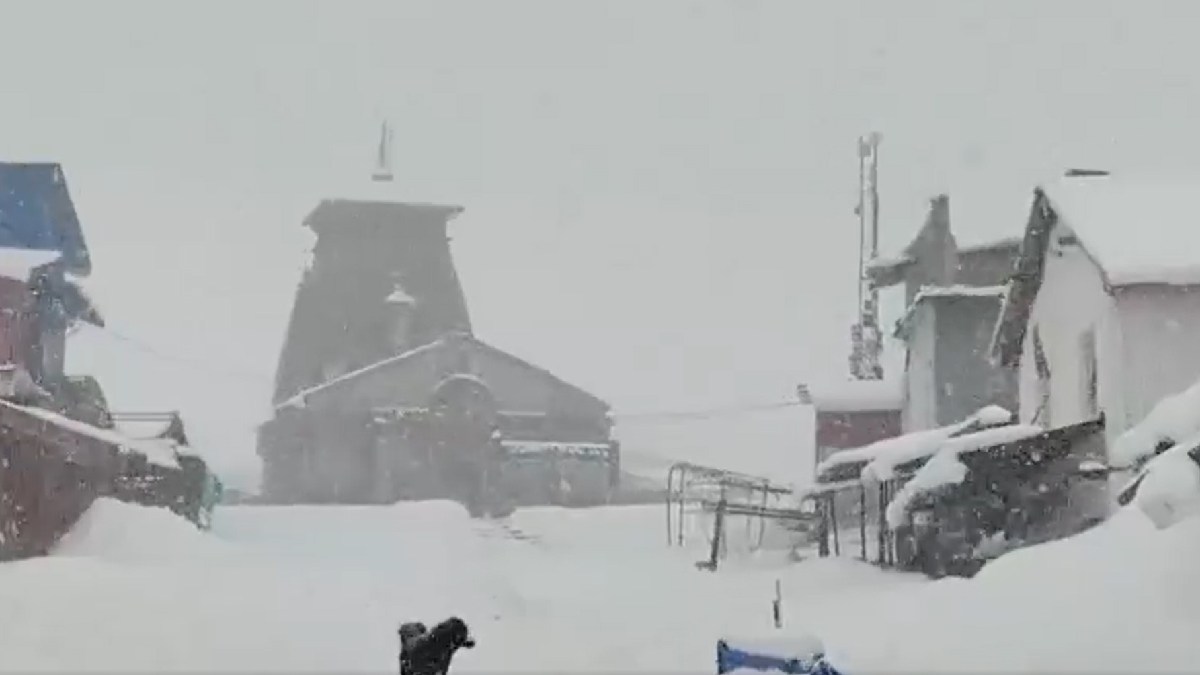 Kedarnath Snowfall: 5 Feet Snow Buries Dham Ahead of Yatra