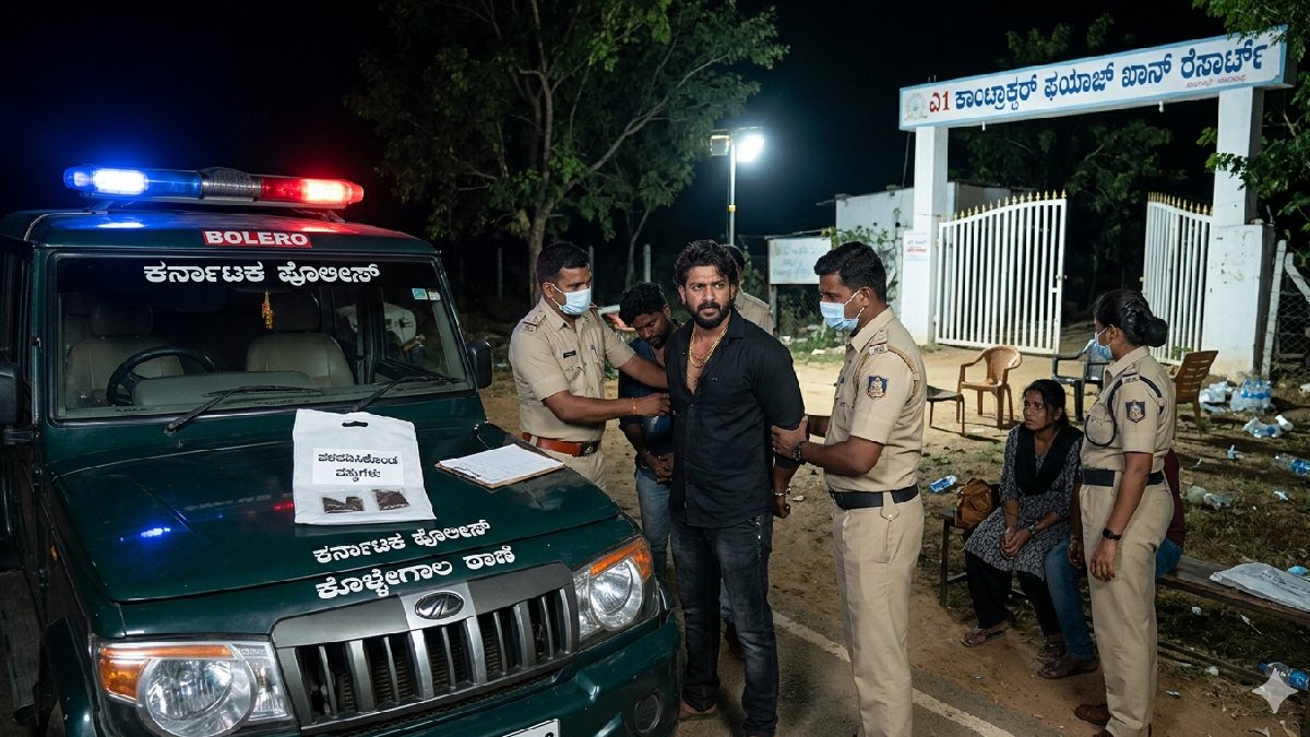 Kollegala Drugs Party Raid: Bengaluru Rowdy-Sheeter Zaheer Arrested