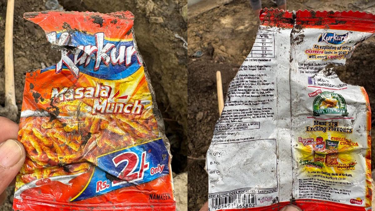 Plastic Waste Lasts for Decades: Lesson from a 15-Year-Old Kurkure Packet