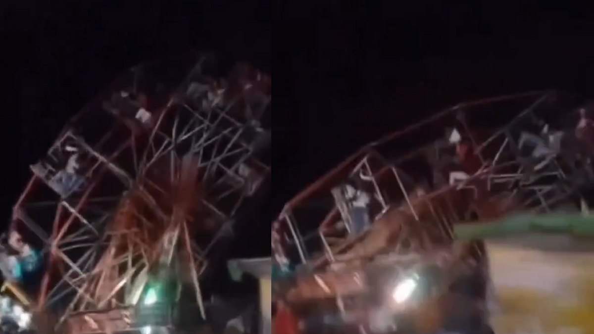 Kushinagar Fair Horror: 40 Injured as 60-Foot Swing Ride Collapses at Bhaisaha Mela
