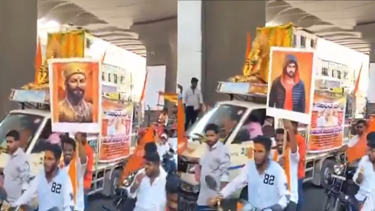 Hyderabad Hanuman Jayanti Rally Sparks Row Over Lawrence Bishnoi Poster