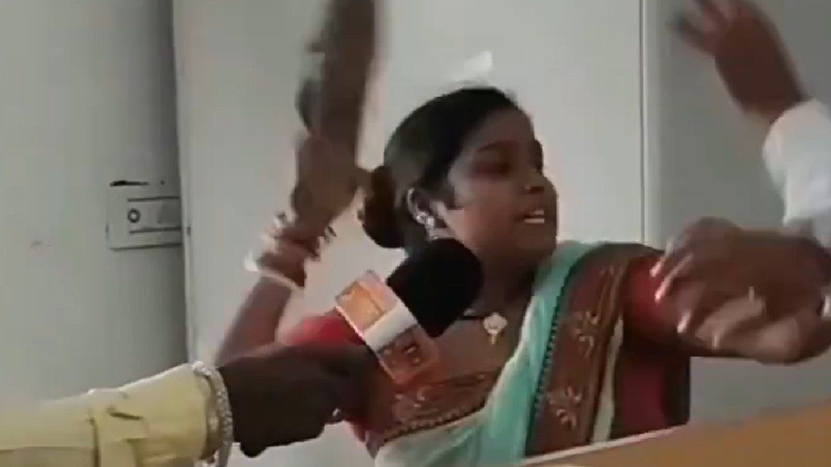 Loan Agent Touches Woman's Cheek: Viral Demand for EMI Payment