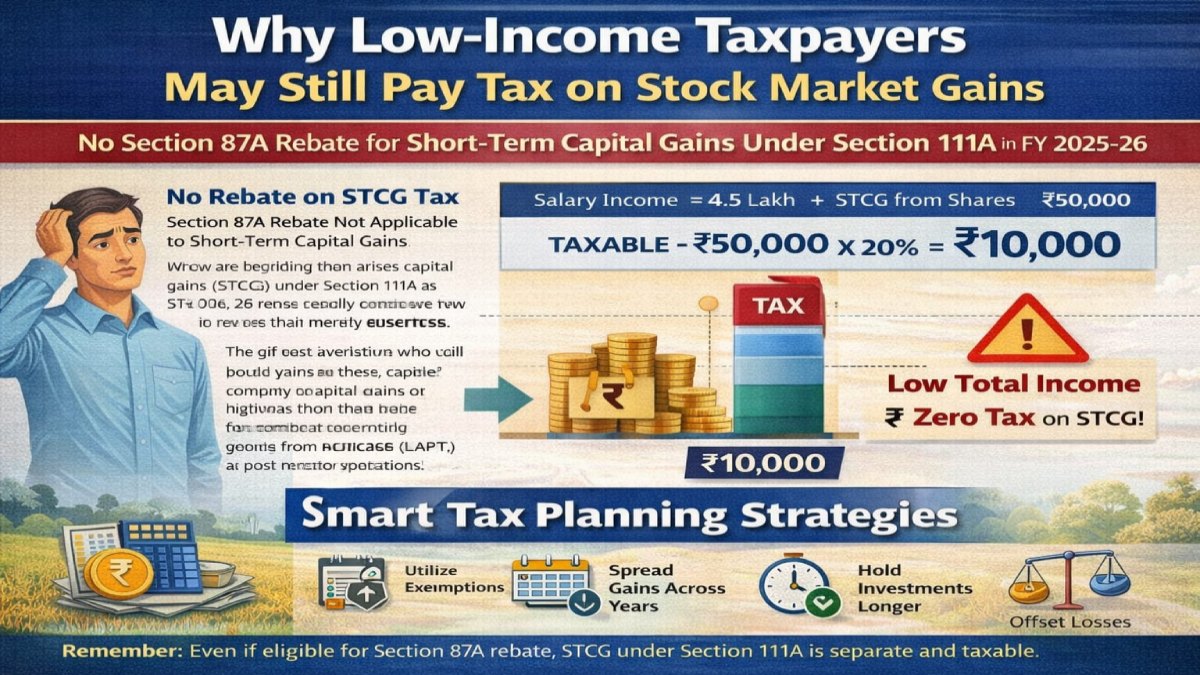 Why Low-Income Taxpayers May Still Pay Tax on Stock Market Gains