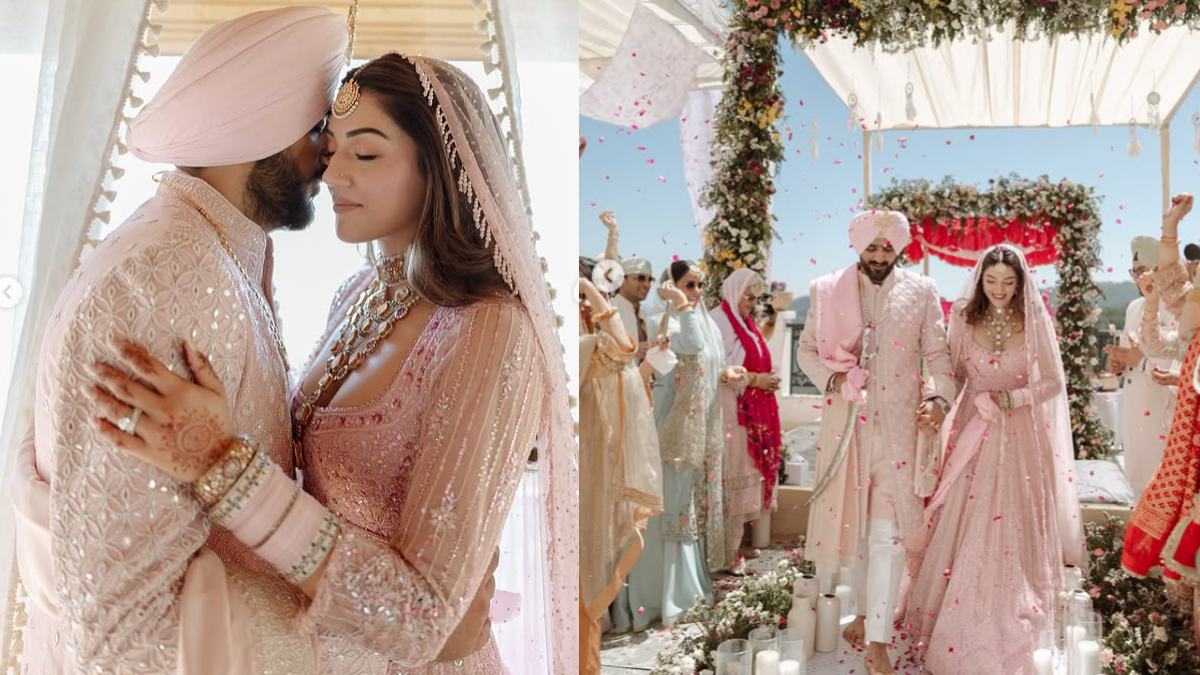 Mehreen Pirzada Marries Arsh Aulakh; Couple Shares Dreamy First Wedding Pictures