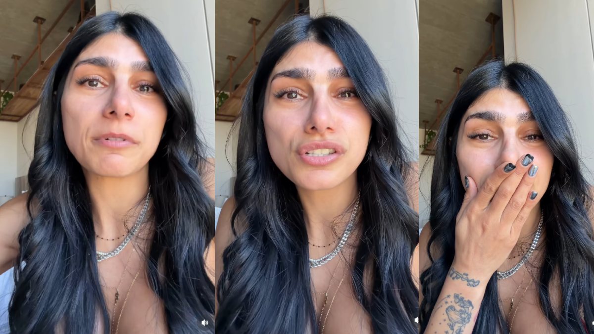 Mia Khalifa Cries Over Lebanon Airstrikes: 