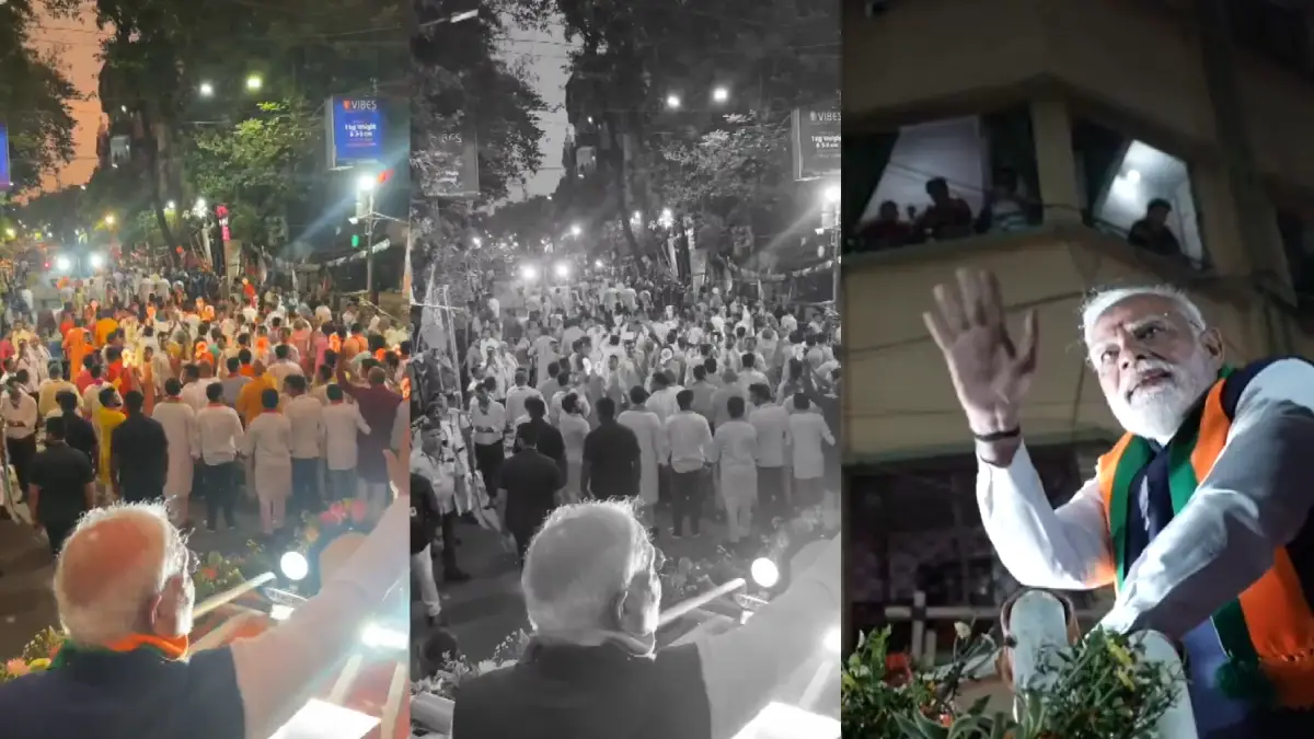 ಬಂಗಾಳದಲ್ಲಿ ಮೋದಿ ಹವಾ - ಅಜ್ಜಿ ಕೊಟ್ಟ ಹೂವು, ನೂರರ ನೋಟಿನ ಕಥೆ ಮತ್ತು ಕಿಕ್ಕಿರಿದು ಬಂದ ಜನಸಾಗರ!! ವಿಡಿಯೋ ವೈರಲ್;