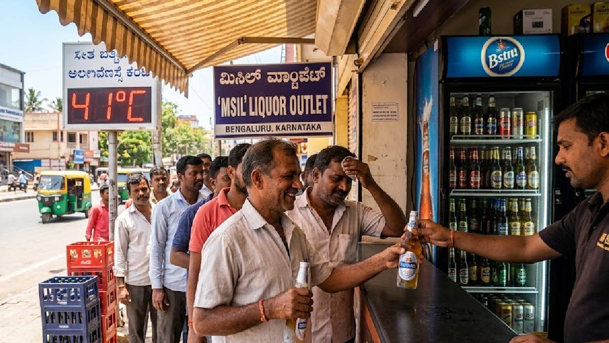 ರಾಜ್ಯದಲ್ಲಿ ಬಿಯರ್ ಸ್ಟಾಕ್ ಖಾಲಿ?  ಹೋದ ವರ್ಷದ ದಾಖಲೆ ಮುರಿದ ಈ ವರ್ಷದ ಬಿಯರ್ ಸೇಲ್ಸ್!!