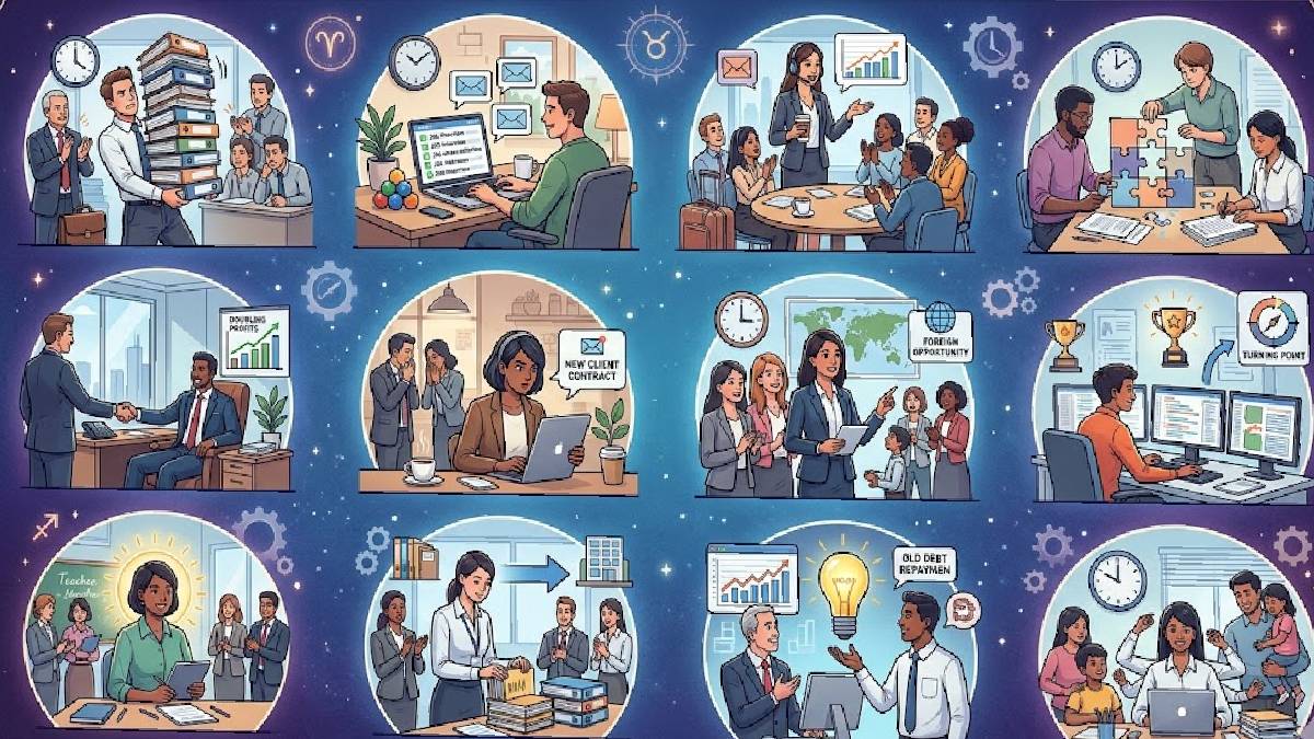 ಕೆಲಸದಲ್ಲಿ ಬದಲಾವಣೆ ಬೇಕೆನ್ನುವವರಿಗೆ ಈ ವಾರ ಶುಭಕಾಲ? ವಾರ ಭವಿಷ್ಯದ ಕಂಪ್ಲೀಟ್ ಡಿಟೇಲ್ಸ್ ಇಲ್ಲಿದೆ!!